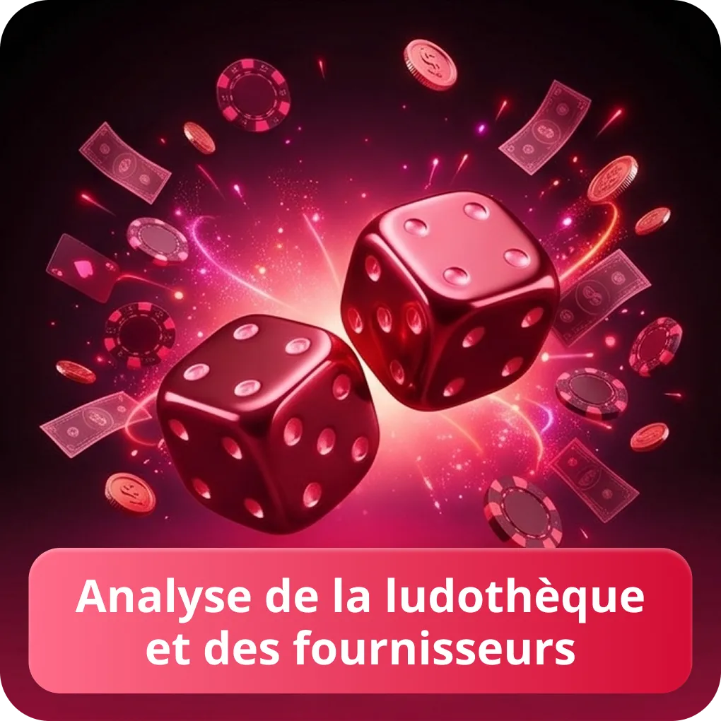 Analyse de la ludothèque et des fournisseurs