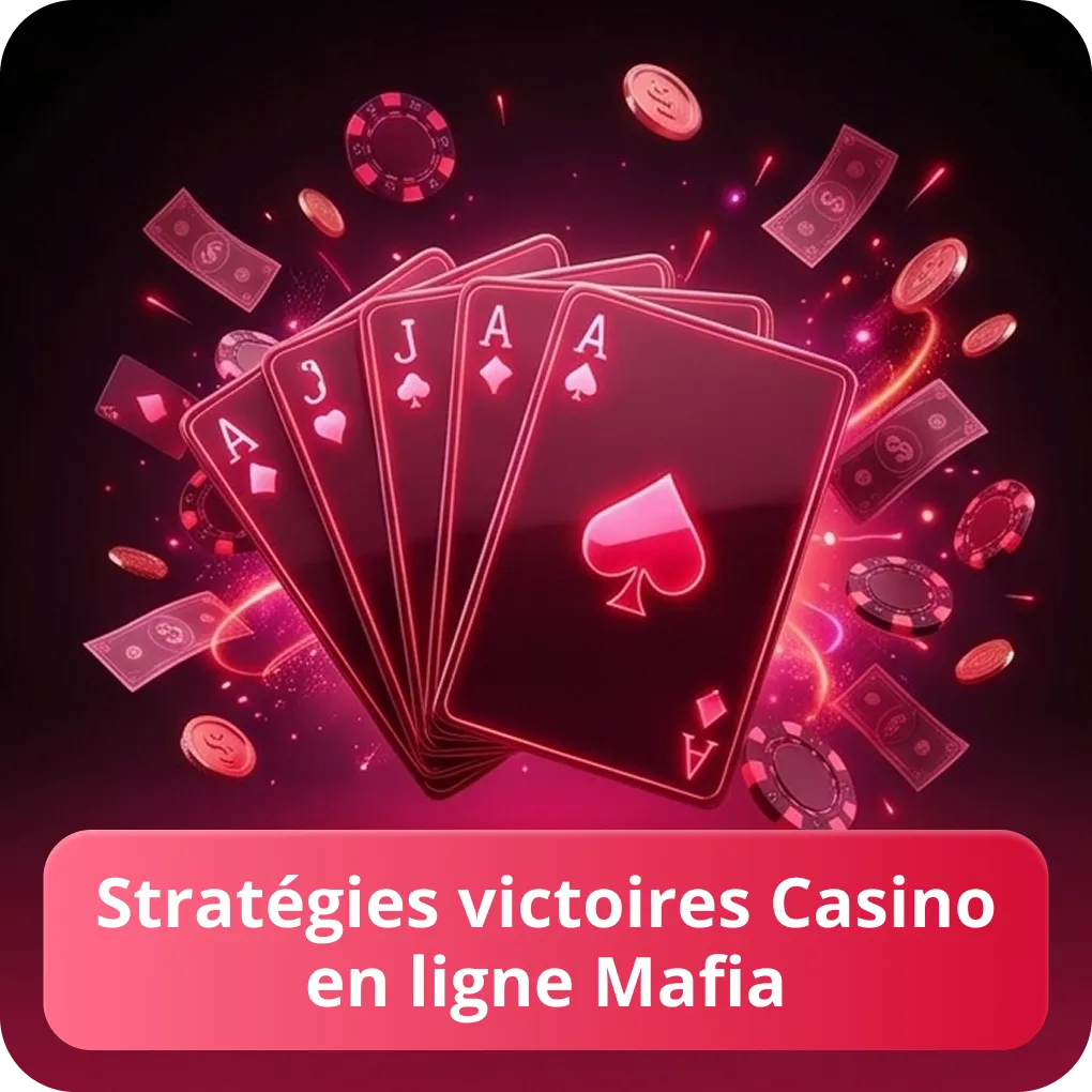 Stratégies victoires Casino en ligne Mafia